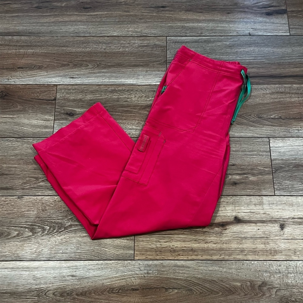Carhartt Force Womens Pink Scrub Pants Size Large Regular